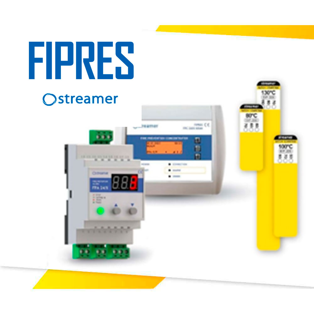 FIPRES: Termo etiquetas para prevención de incendios y control de sobrecalentamiento